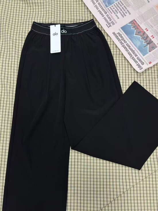 ALO Yoga Pants - 🎪ALO Yoga brand new Suit Up Trouser Black (Regular 30 inches)